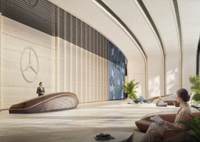 Lobby Mercedes-Benz Places Binghatti City
