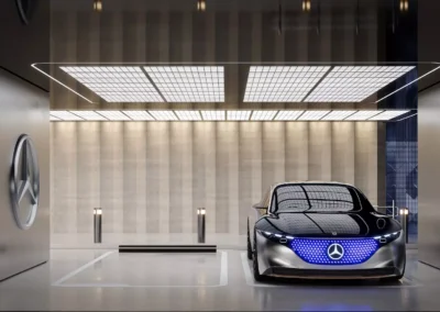 Parking Mercedes-Benz Places Binghatti City